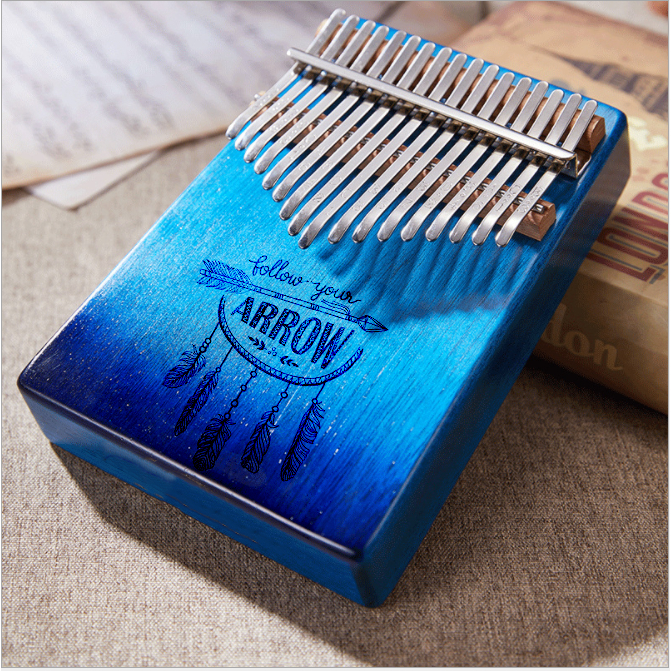 Đàn kalimba MÀU XANH 17 phím CEGA -K112 - Hàng chính hãng -Tặng BÚA,sticker,TAB, TÚI -Mua gì cũng rẻ hàng hiệu giá tốt