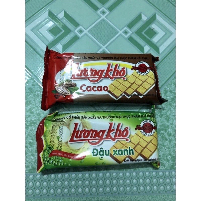Lương khô Hải Châu combo 10 gói x 65g đủ vị