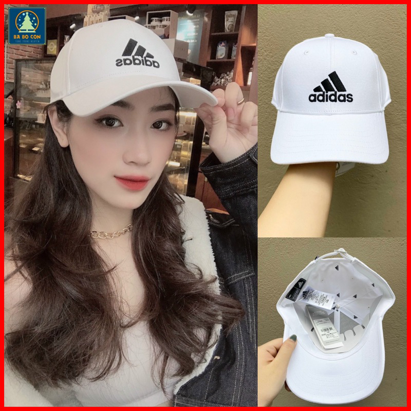 Mũ  lưỡi trai Adidas chất liệu Kaki chuẩn Authentic, có mail mua hàng của web