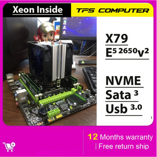 Combo X79 - Xeon E5 2690v2 10 Nhân 20 Luồng - Ram 16G
