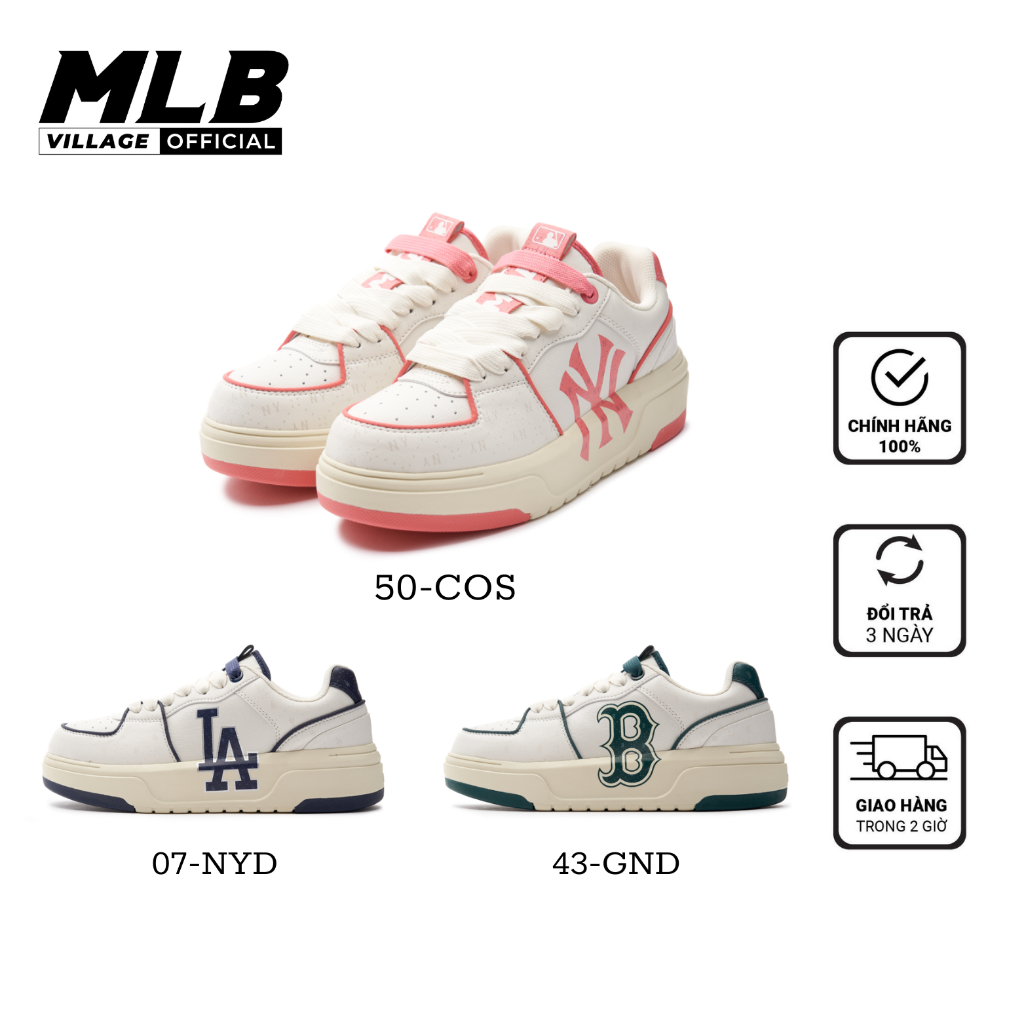 Giày MLB chính hãng - Giày MLB Chunky Liner Dia Monogram 3ASXCBO3N-07NYD
