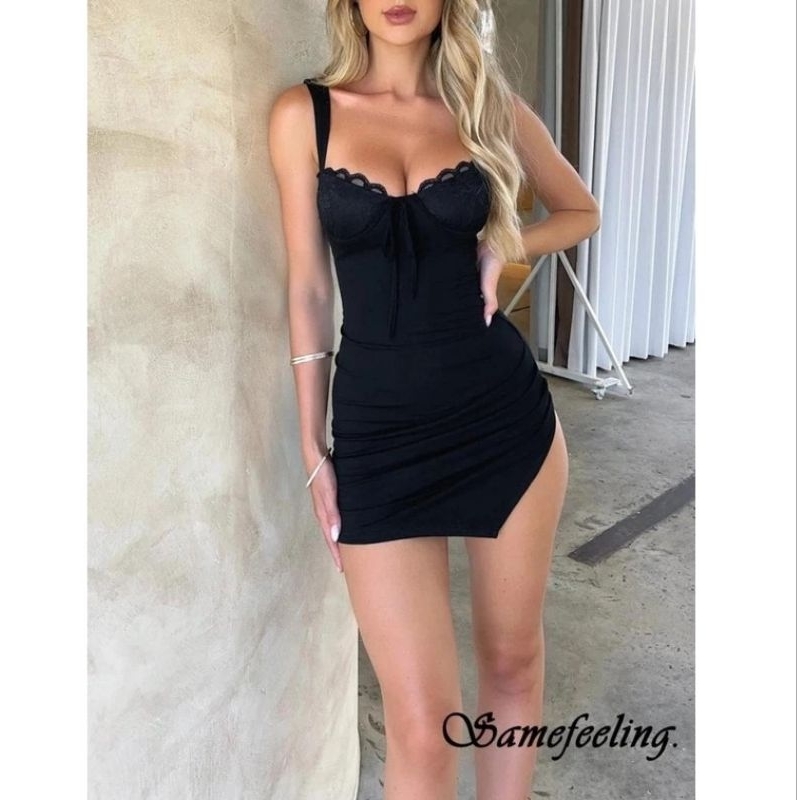 Đầm Hai Dây Dáng Body Quyến Rũ