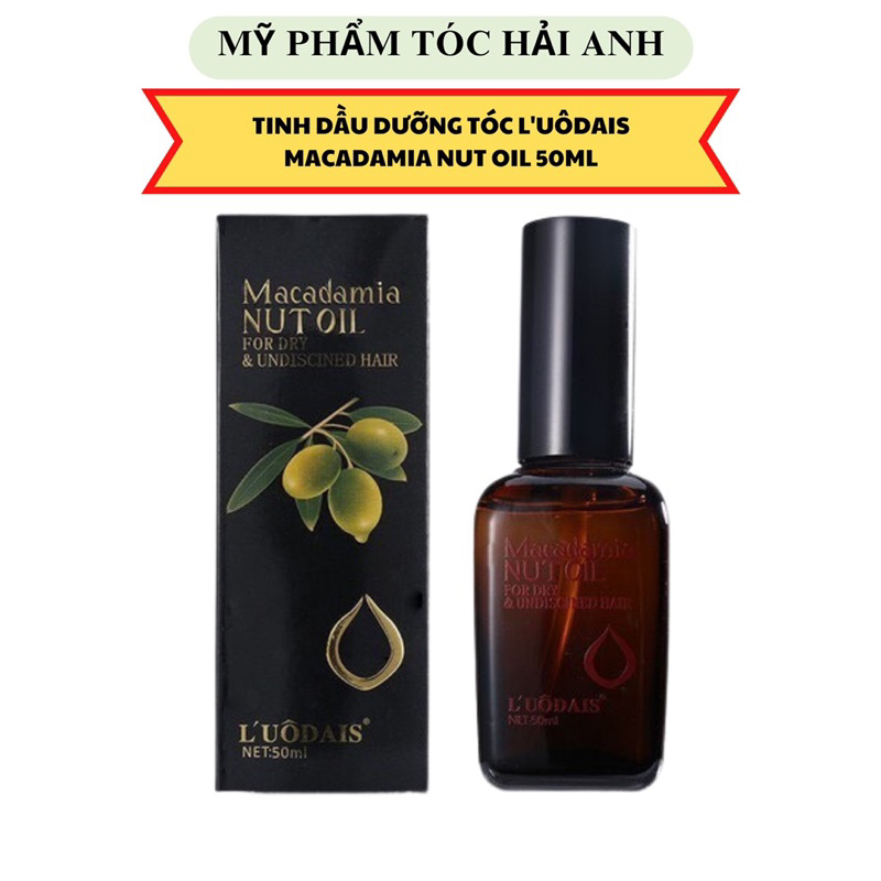 Tinh Dầu Dưỡng Tóc L'UÔDAIS MACADAMIA NUT OIL 50ML