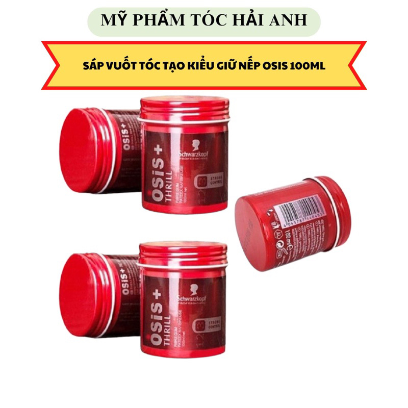 Sáp Vuốt Tóc OSIS + THRILL tạo kiểu giữ nếp 100ML