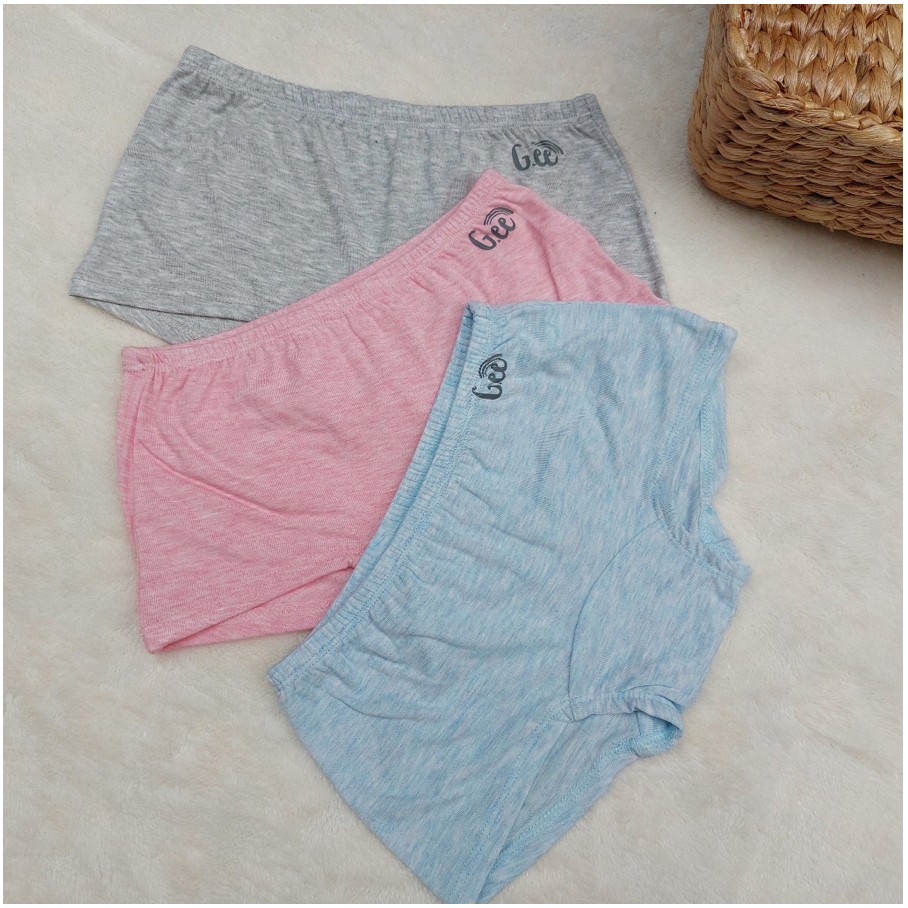 Hộp 3 chiếc quần lót cho bé gái làm bằng sợi sồi, thấm hút, kháng khuẩn, co giãn, thoải mái, an toàn cho da, bền đẹp