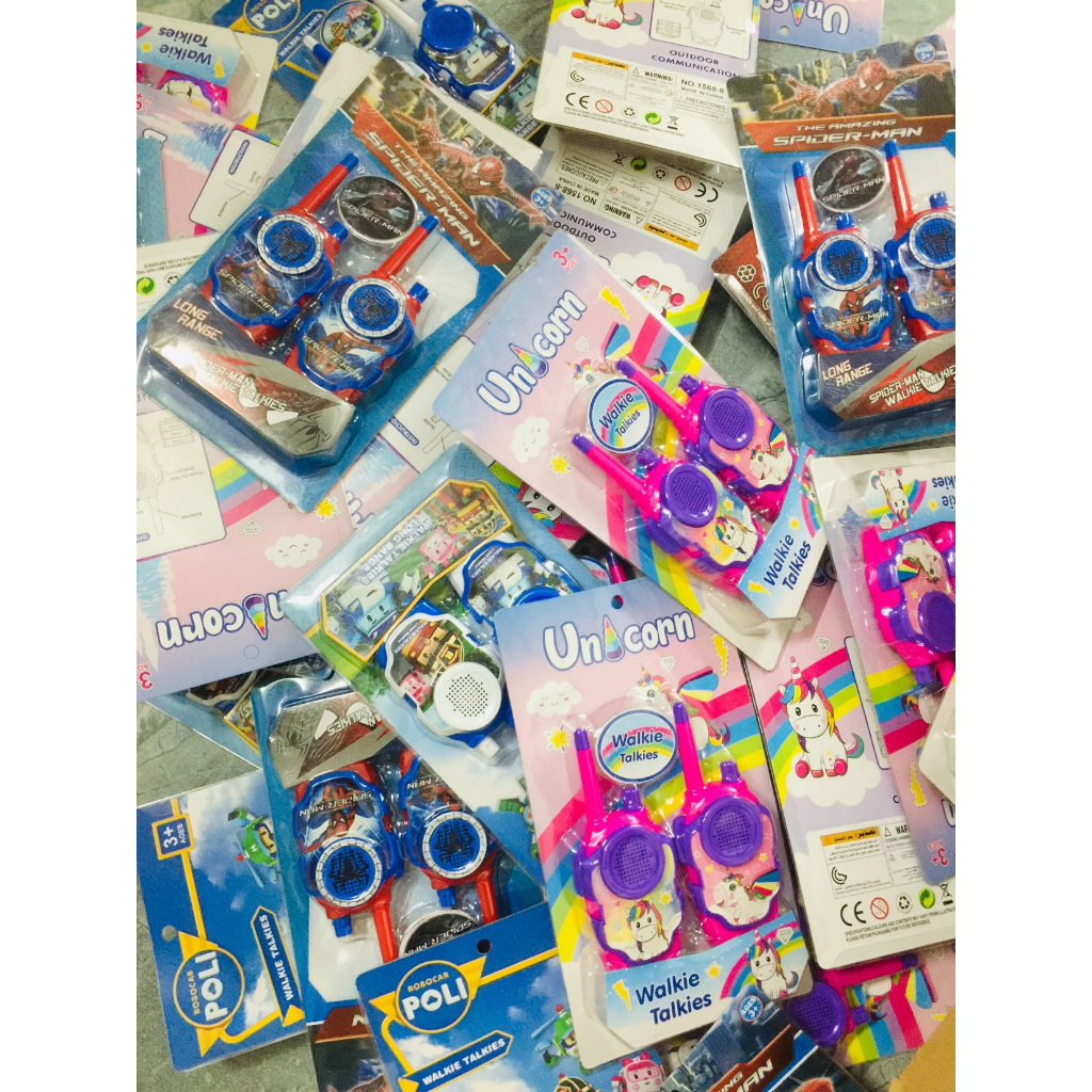 Bộ Đàm Đồ Chơi Cho Bé Combo 2 Cái Đa Chiều 2 Kênh Bé Đàm Thoại