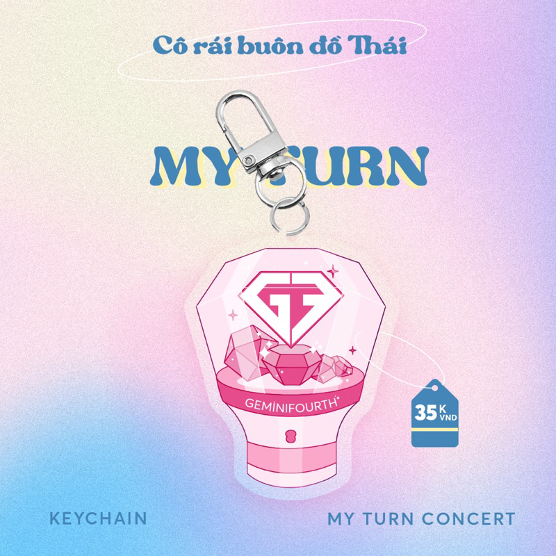 Móc khoá GeminiFourth My Turn