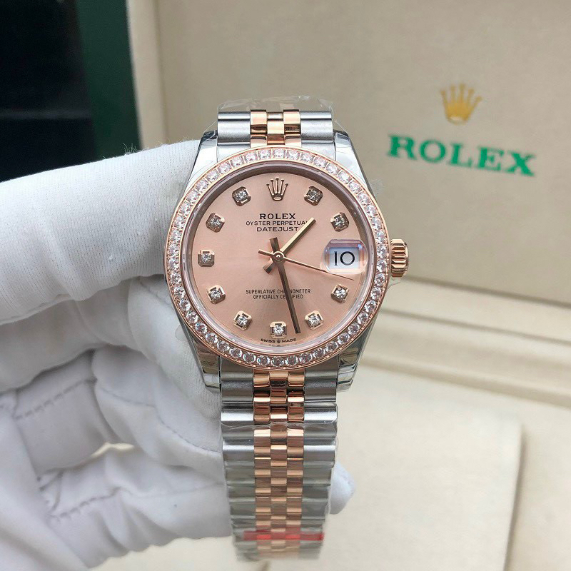 Đồng hồ nữ Rolex Lady Datejust Demi Gold 31mm