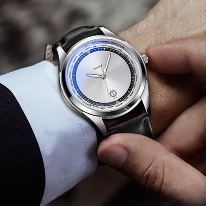 Đồng hồ nam Dây Kim Loại và Dây Da Y516 cao cấp kính ánh sáng xanh