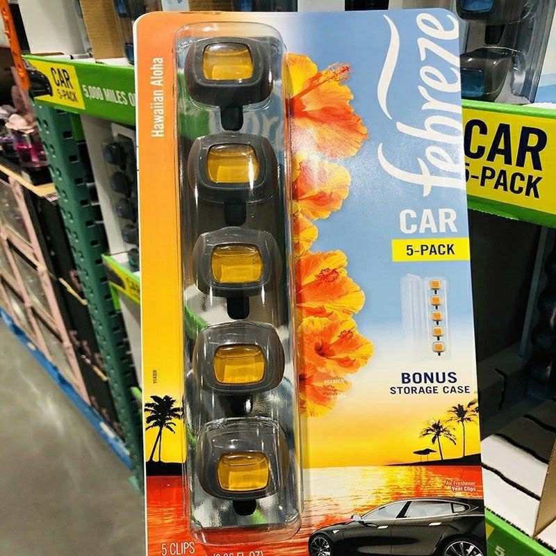 Nước Hoa Ôtô Febreze Cao Cấp Kẹp Cửa Gió Điều Hoà Xe Hơi