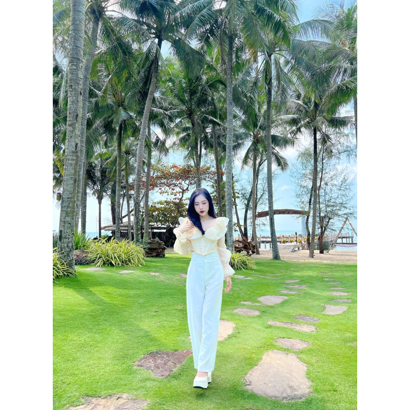 Áo voan tơ bèo cánh tiên