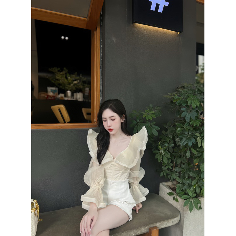 Áo voan tơ bèo cánh tiên