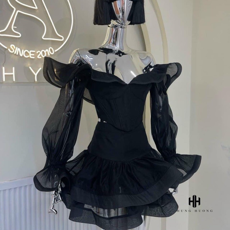 Áo voan tơ bèo cánh tiên