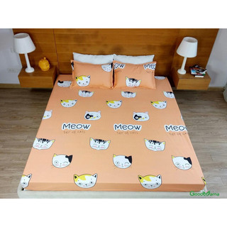Ga chống thấm cotton Goodmama chính hãng (không gồm áo gối) 1m6x2mx10cm/20cm và 1m8x2mx10cm