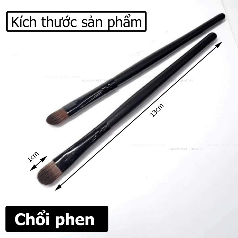 Cọ french đầu móng - Chùi khoé - Cọ đắp gel giá rẻ dùng cho làm móng nail - Cọ tạo phen móng tay nhanh