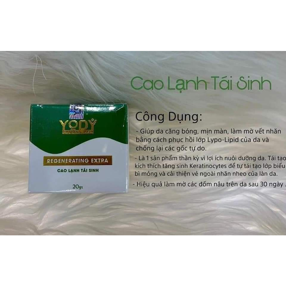 Cao lạnh tái sinh Yody White Phương Anh