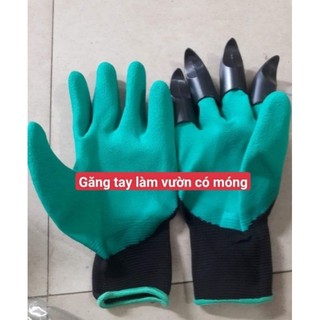Găng tay làm vườn có móng