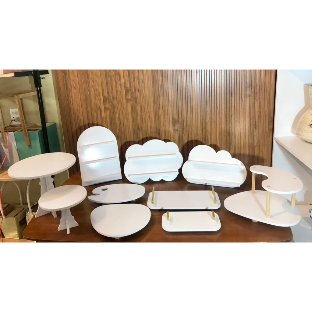 Kệ decor bánh cupcake trang trí tiệc