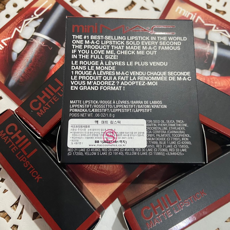 Thanh Lý Son M.A.C Matte Lipstick 1.8g