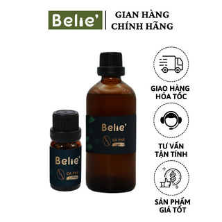 Hương Cà Phê Belie’ - Hương Liệu Dùng Trong Sản Xuất Nến Thơm, Nước Hoa, Chất Tẩy Rửa - 10ml,100ml