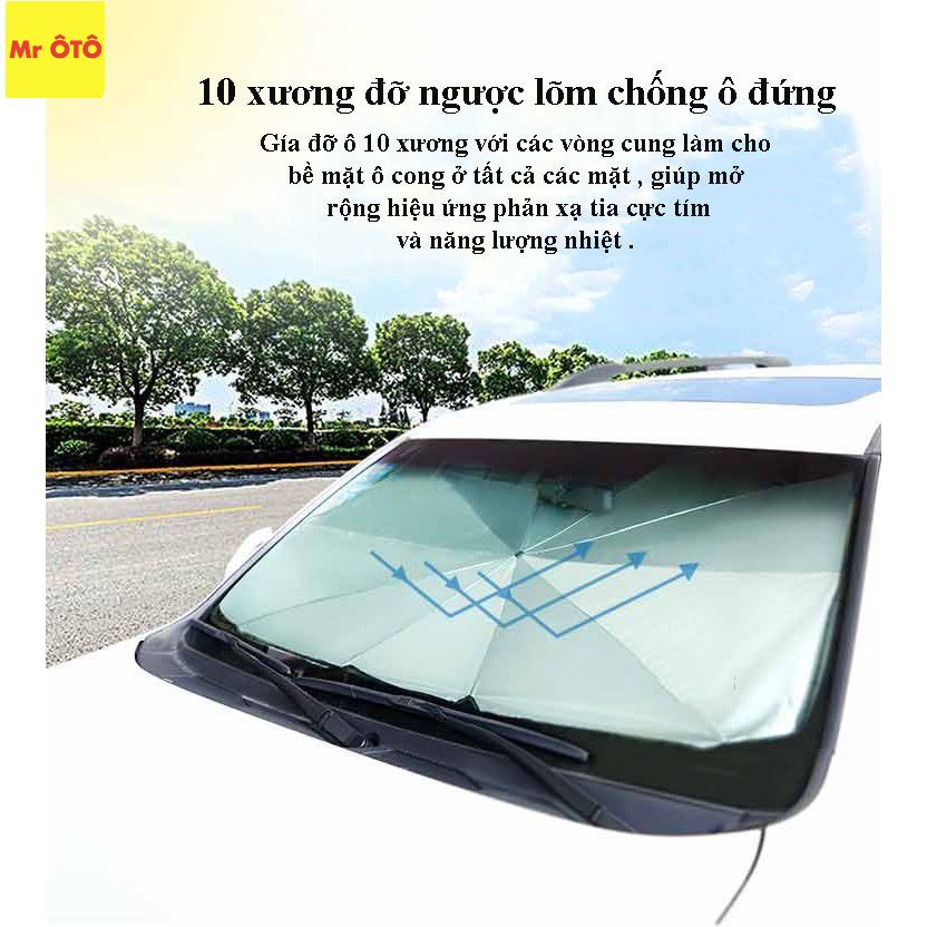 [LOẠI DÀY] Ô Che Nắng Kính Lái Xe Hơi Ô Tô Cao Cấp  💥 Chắn Nắng Giảm Nóng Bảo Vệ Nội Thất | BigBuy360 - bigbuy360.vn