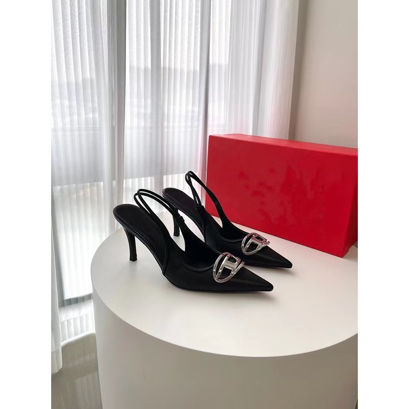 Giày cao gót chữ D hàng chuẩn cao cấp full hộp hãng