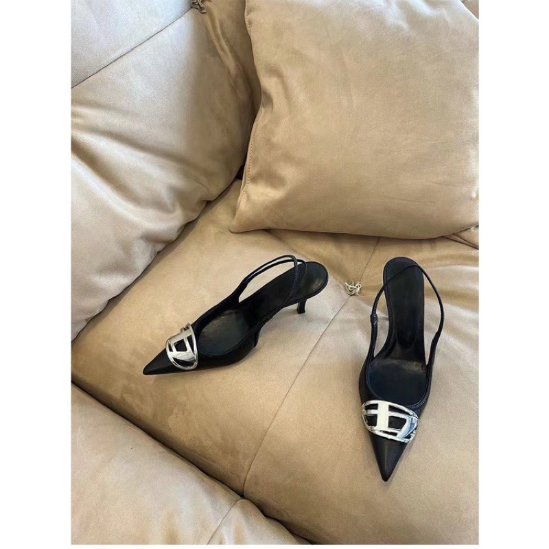 Giày cao gót chữ D hàng chuẩn cao cấp full hộp hãng