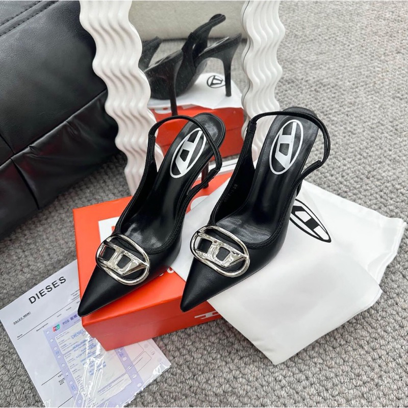 Giày cao gót chữ D hàng chuẩn cao cấp full hộp hãng