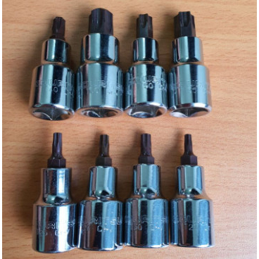 Khẩu đầu tháo bugi hoa thị 1/2", cỡ 5, 6, 8, 10, 12, 14, 20, 25, 27, 30, 40, 50, 55, 60mm