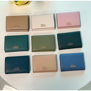 Ví nữ gập 3 cầm tay leka gaia trifold 11