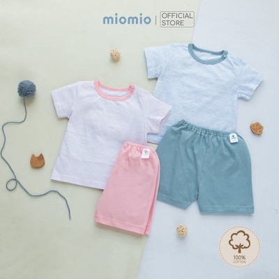 Bộ Quần Áo Sơ Sinh Cộc Tay, Nút Vai MIOMIO - Hoạ Tiết Cho Bé Trai, Bé Gái (Từ 0-24 tháng), Vải Cotton