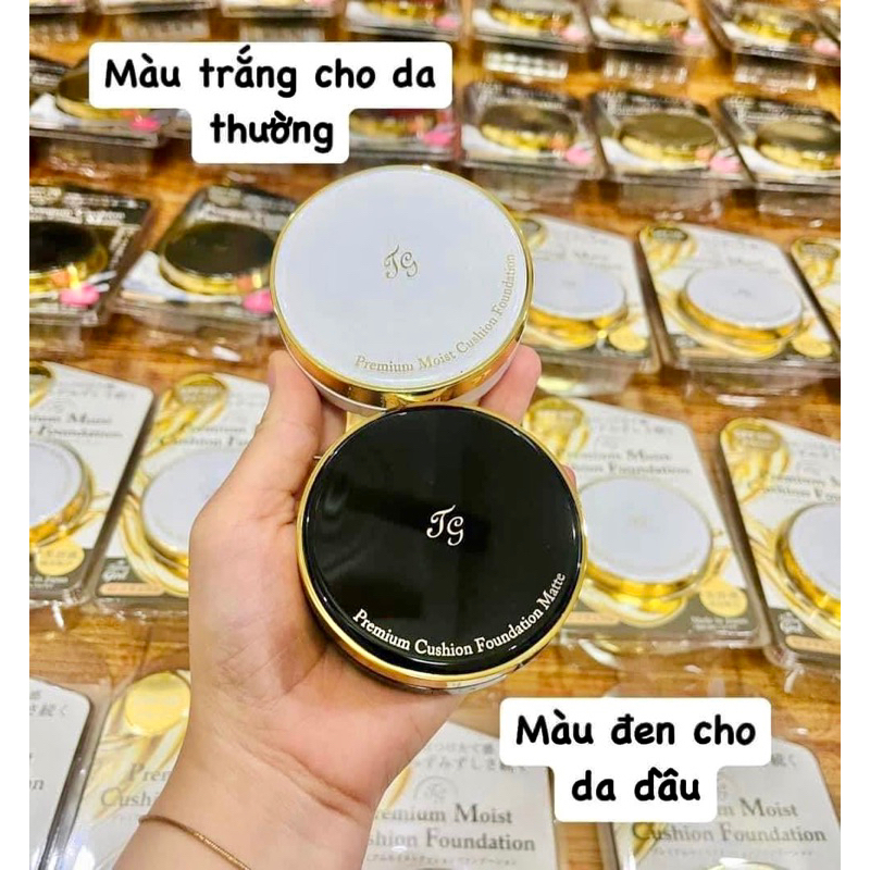 Phấn Nước Premium Cushion Foundation Moist/Matte Tiara Girl TG Nhật Bản