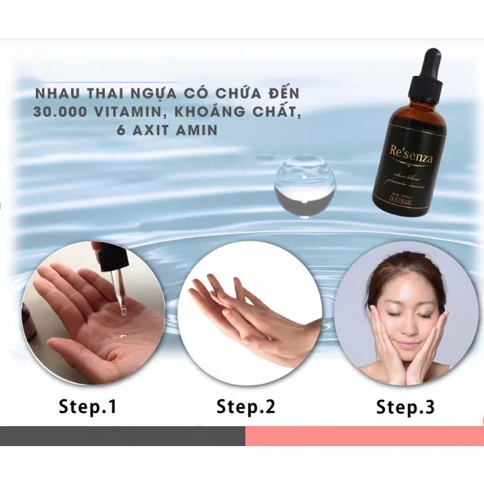 Serum nhau thai ngựa Re’senza Nhật Bản 60ml