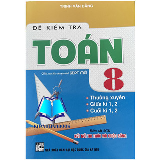 Sách Đề Kiểm Tra Toán Lớp 8