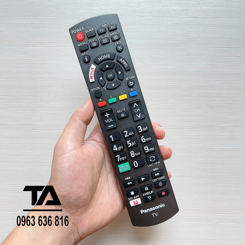 Điều khiển tivi Panasonic hàng mới nguyên tem