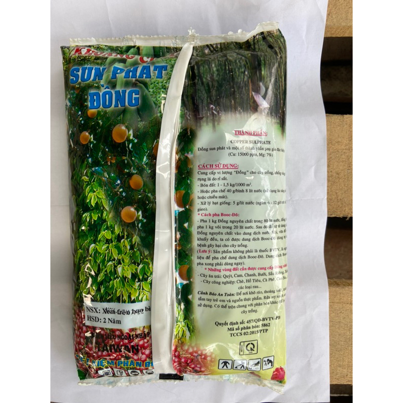 Đồng Sunfat  gói 1kg