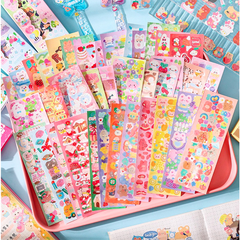 Sticker sét 10 tấm ngẫu nhiên -Happyfunny