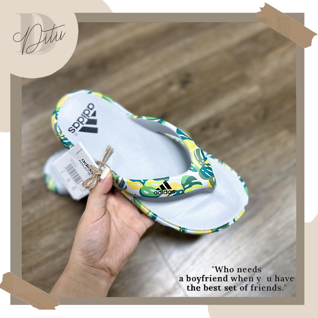Dép Tông Adidas Xỏ Ngón, Dép Kẹp Adidas In 3D Nam Nữ Hàng Cao Cấp Phong Cách Thời Trang Đủ Màu Và Size