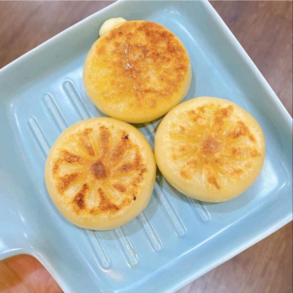 Bánh nếp nhân phô mai Hotteok Hàn quốc 600g, bánh xếp hotteok hot hít