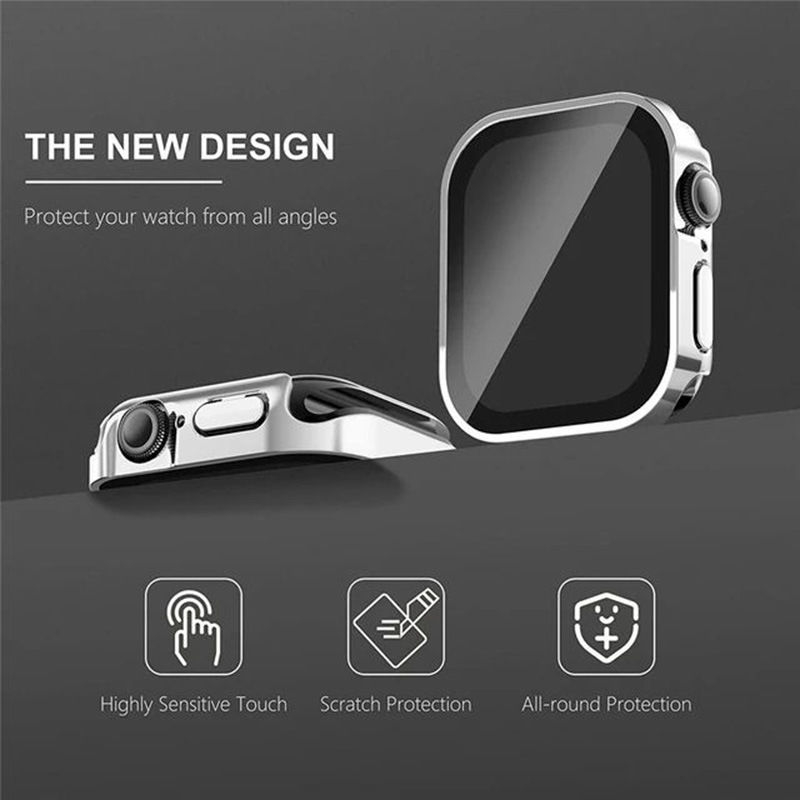 Ốp lưng dành cho Apple Watch Ultra Series 8 7 SE 6 5 4 49mm 41mm 45mm 40mm 44mm