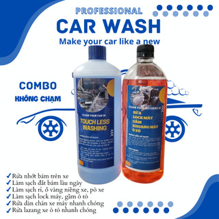 Combo dung dịch rửa xe không chạm