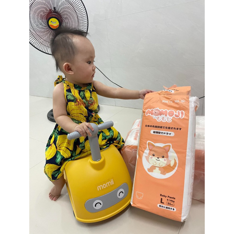 Tã Bỉm Momoji Siêu thấm hút M56/L54/XL50/XXL48