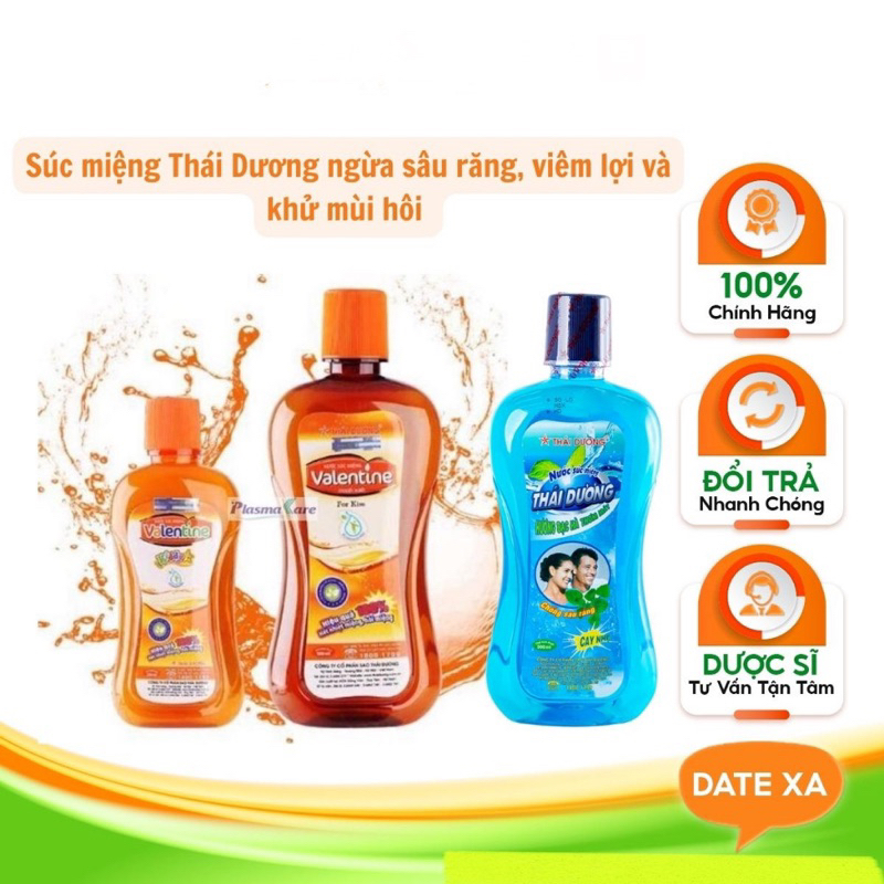 [Chính hãng] Xúc miệng valentine Thái Dương
