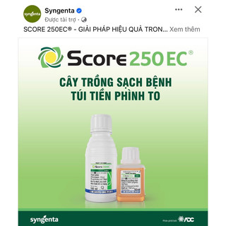 Score 250EC chai 100ml