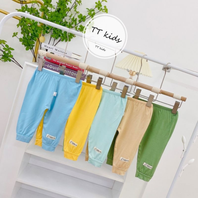 COMBO 5 QUẦN THUN LẠNH LOẠI 1 CHO BÉ TỪ 3-23KG