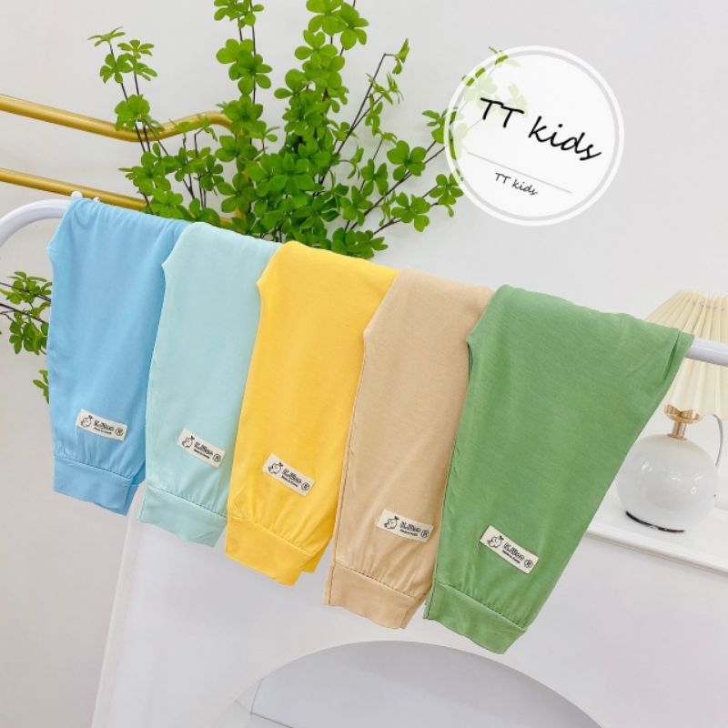 COMBO 5 QUẦN THUN LẠNH LOẠI 1 CHO BÉ TỪ 3-23KG