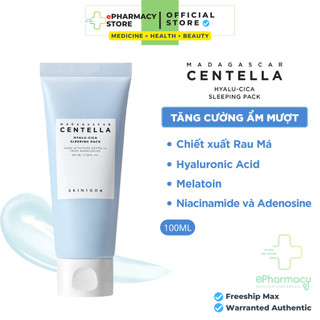 Mask Ngủ Skin1004 Madagascar Centella Hyalu-cica Sleeping Pack - Mặt nạ ngủ cấp ẩm, sáng da 100ml
