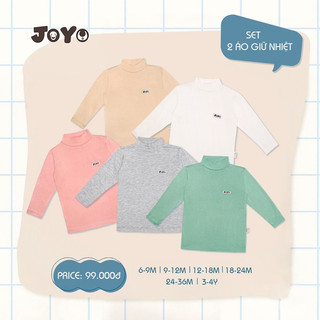 Set 2 Áo Giữ Nhiệt Joyo Cho Bé Trai Bé Gái- Shop NGA STONE