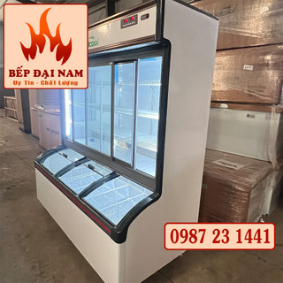 Tủ đông mát trưng bày 2 ngăn