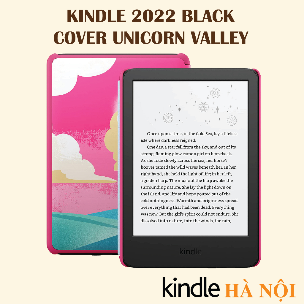 Máy đọc sách Kindle 2022  bộ nhớ 8/16GB, tài khoản Amazon Freetime, Bluetooth, Audible